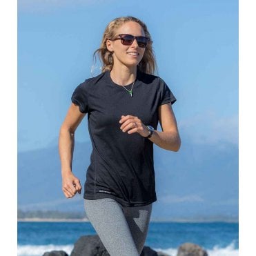 Spiro Ladies quick-dry short sleeve t-shirt - Custom Printed