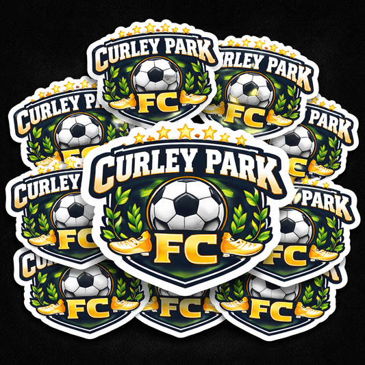 Full colour, die cut printed stickers