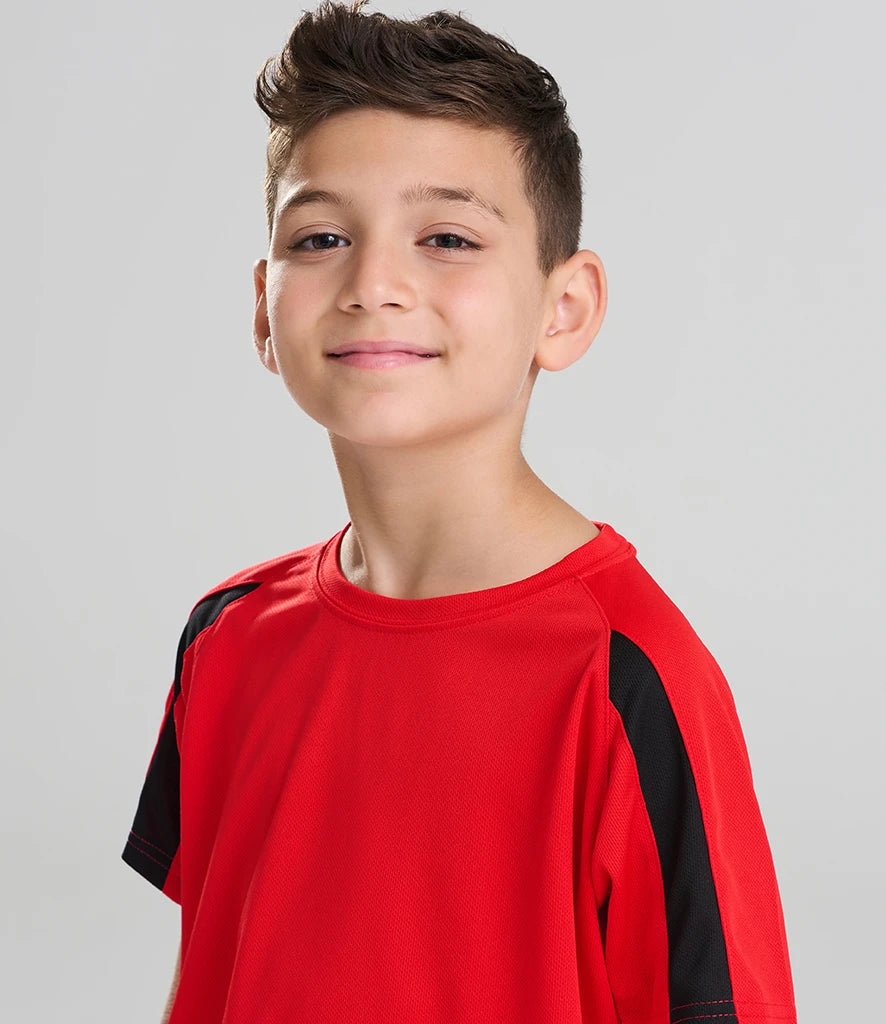 Just Cool AWDis Kids Contrast Cool T-Shirt