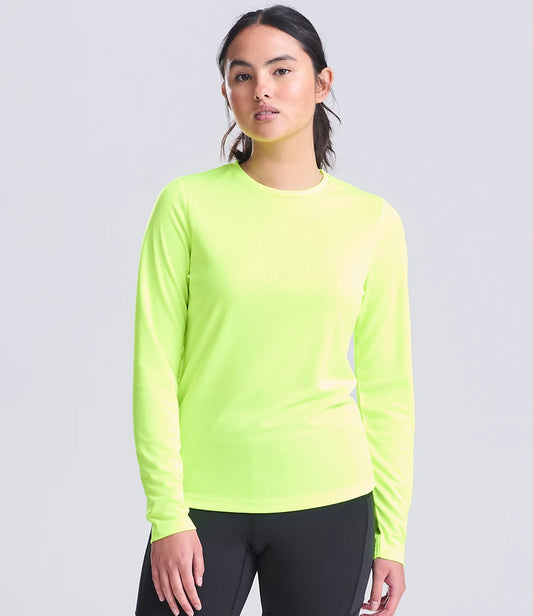 Just Cool AWDis Womens Long Sleeve Cool T-Shirt