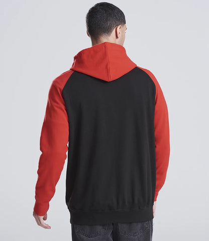 Just Hoods AWDis Baseball Hoodie