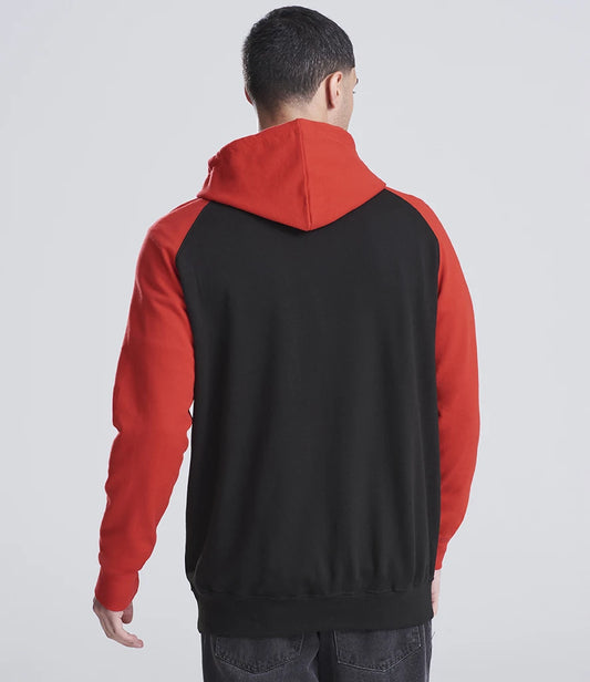 Just Hoods AWDis Baseball Hoodie