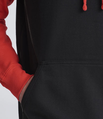 Just Hoods AWDis Baseball Hoodie