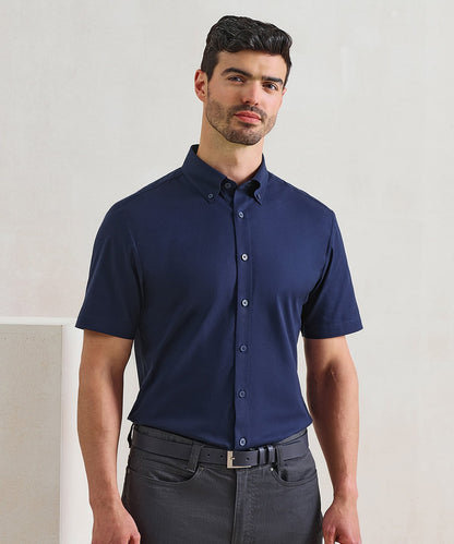 Premier Supreme Oxford short sleeve shirt - Custom Printed