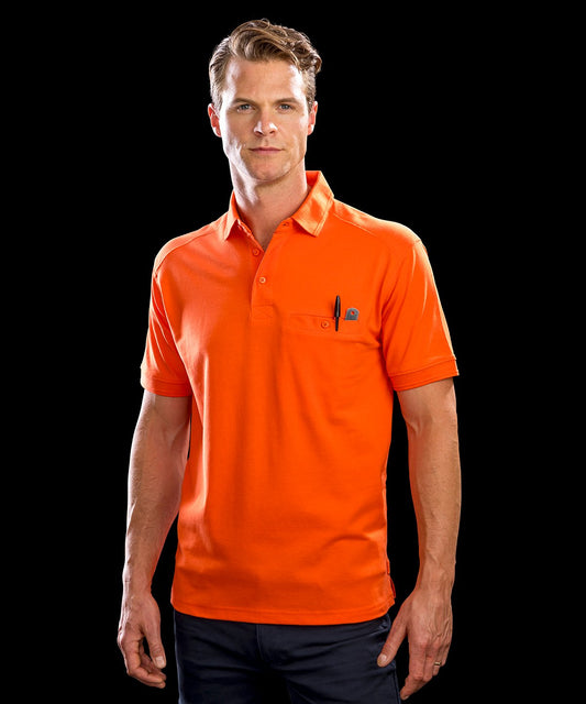 Result Work-Guard Apex pocket polo shirt - Custom Printed