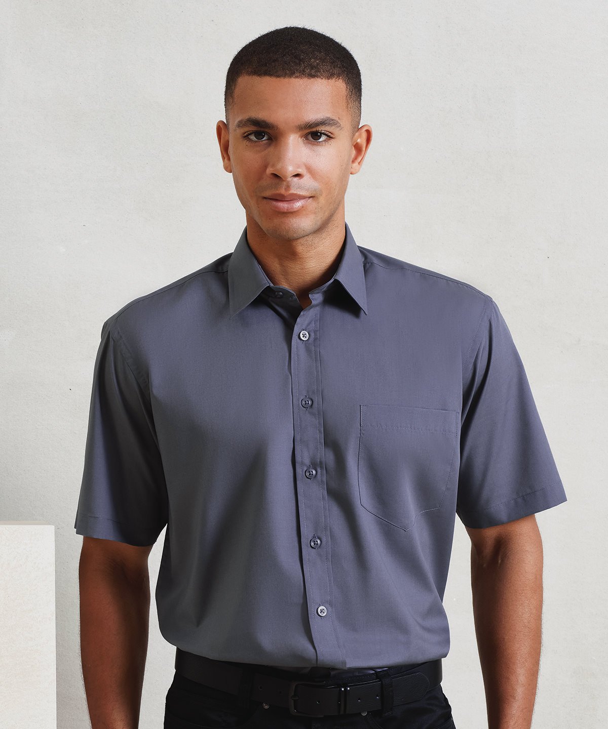 Premier Short Sleeve Poplin Shirt - Custom Printed