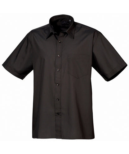 Premier Short Sleeve Poplin Shirt - Custom Printed