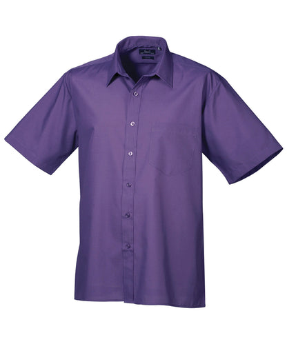 Premier Short Sleeve Poplin Shirt - Custom Printed