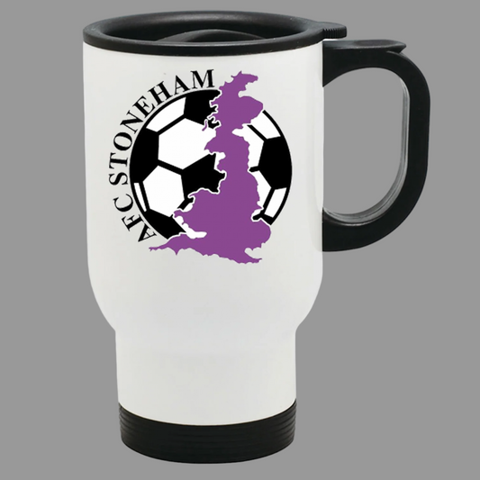 14oz Stainless Steel Travel Mug - Custom Printed