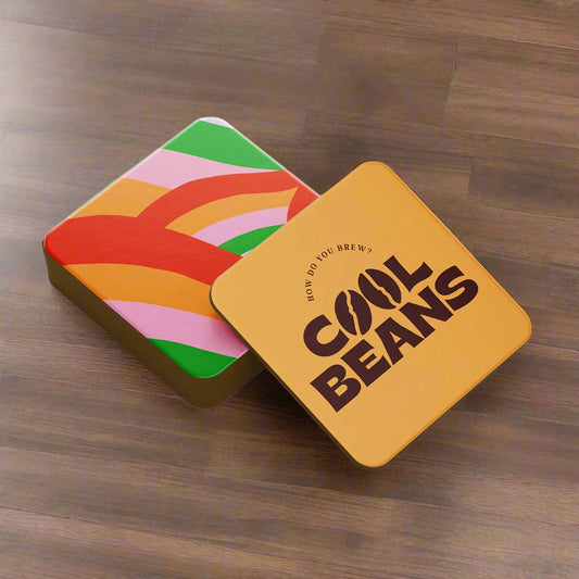 Square Coaster - 9cm x 9cm - Set of 4 - Custom Printed