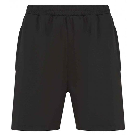 Finden & Hales Knitted Shorts, Black, Custom Print 