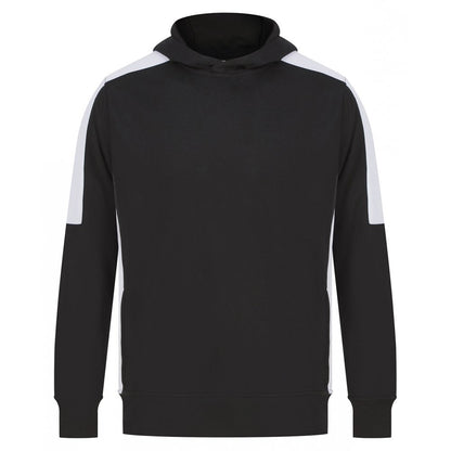 Finden & Hales Unisex Team Hoodie, Black/White, Custom Print 