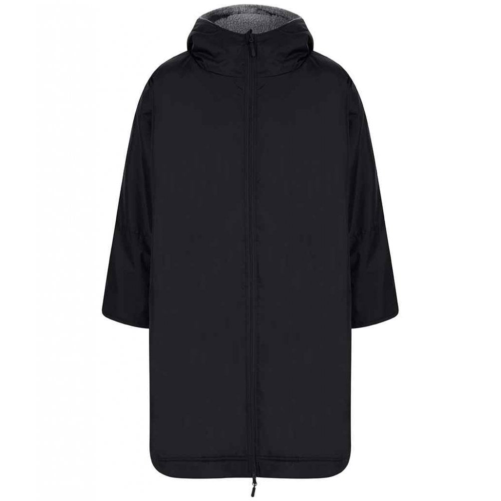 Finden & Hales Kids All Weather Robe, Black, Custom Print
