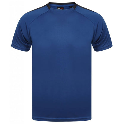 Finden & Hales Unisex Team T-Shirt, Royal/Navy, Custom Print 