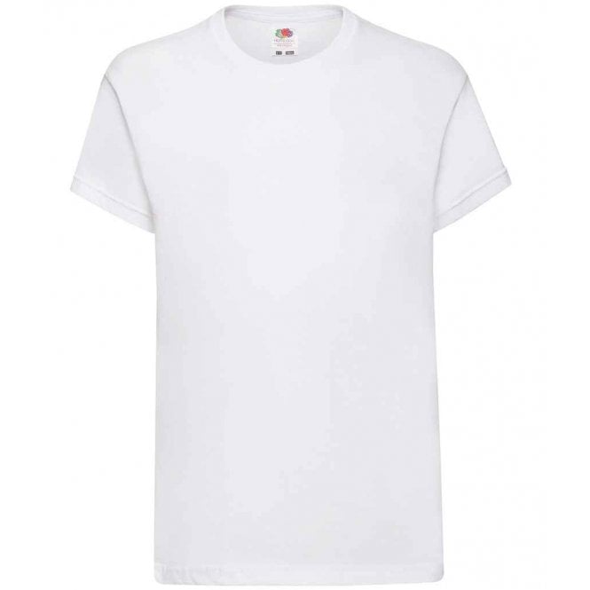 Fruit of the Loom kids original t-shirt, white, custom printed, personalised