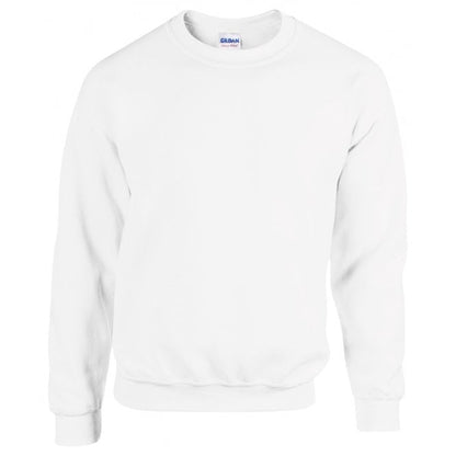 Gildan heavy blend sweatshirt, white, for custom printing