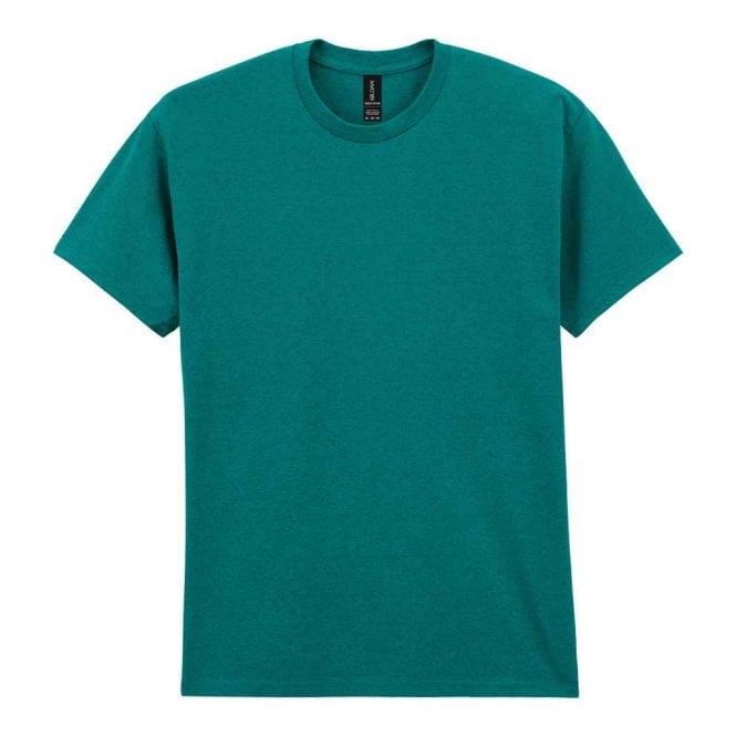 Gildan heavy cotton t-shirt antique jade dome custom print 