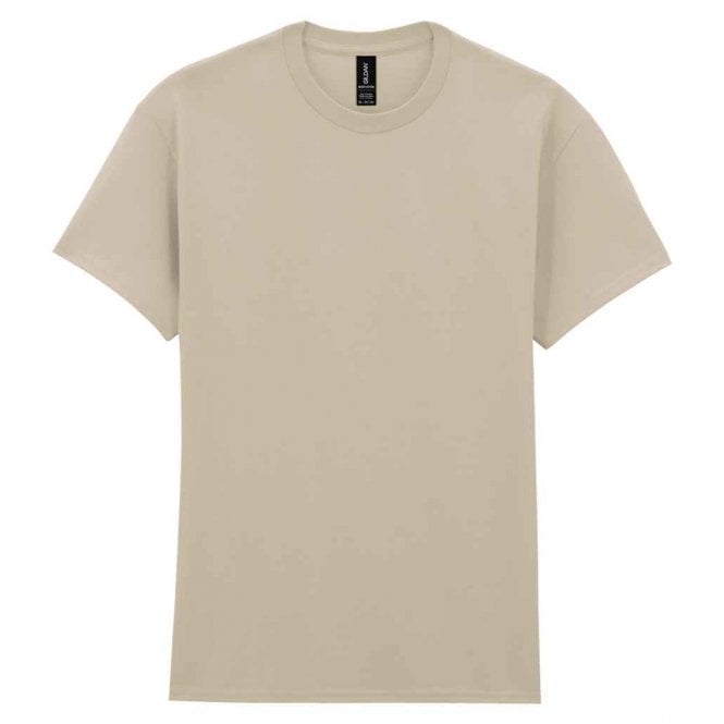 Gildan heavy cotton t-shirt natural custom print 