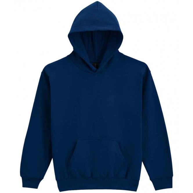 Gildan kids softstyle midweight hoodie, royal blue, custom printed, personalised