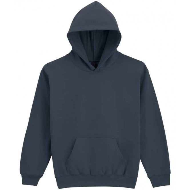 Gildan kids softstyle midweight hoodie, grey, custom printed, personalised