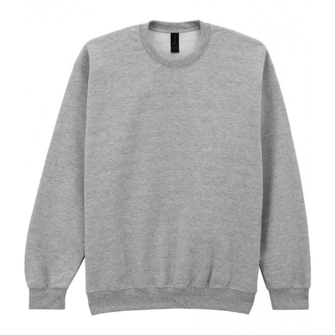 Gildan softstyle midweight sweatshirt, grey, for custom printing
