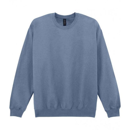 Gildan softstyle midweight sweatshirt, dtone blue, for custom printing