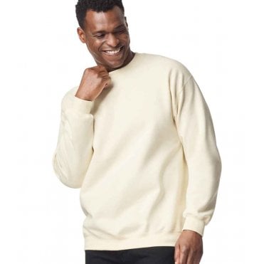 Gildan softstyle midweight sweatshirt, off white, for custom printing