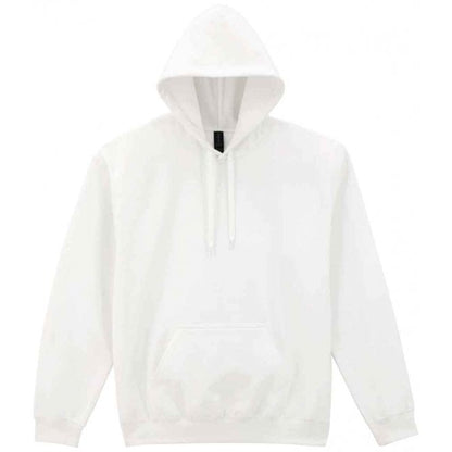 Gildan softstye midweight hoodie, white, for custom printing