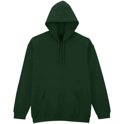 Gildan softstye midweight hoodie, forest green, for custom printing