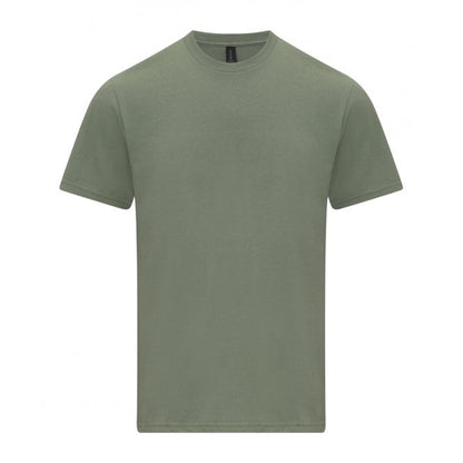 Gildan softsyle midweight t-shirt, sage, for custom printing