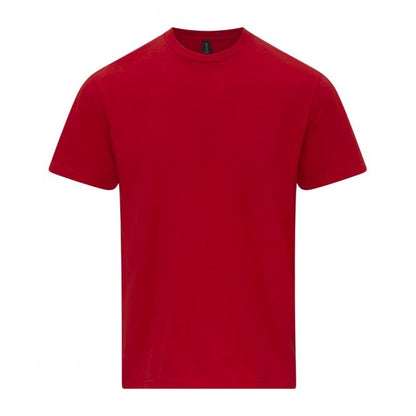 Gildan softsyle midweight t-shirt, red, for custom printing