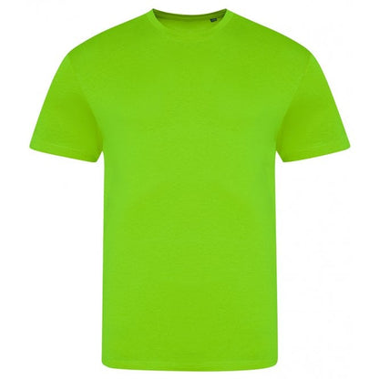 AWDis unisex electric tri-blend t-shirt electric green custom print 