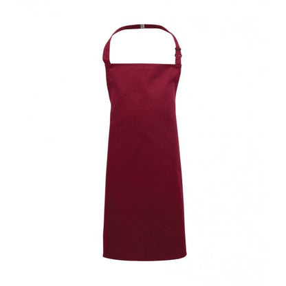 Premier kids bib apron, burgandy, custom printing, personalised