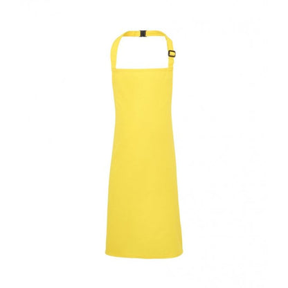 Premier kids bib apron, yellow, custom printing, personalised