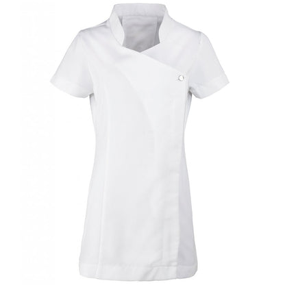 Premier ladies blossom tunic, white, for custom printing, personalised workwear