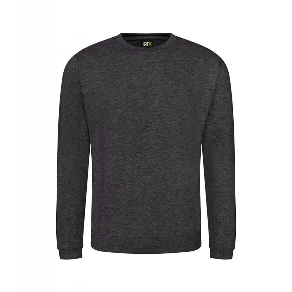 Pro RTX sweatshirt, charcoal, custom printed workwear