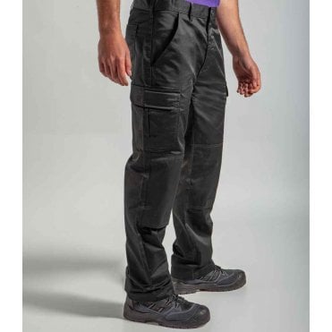 Pro RTX workwear cargo trousers, black, can be custom printed