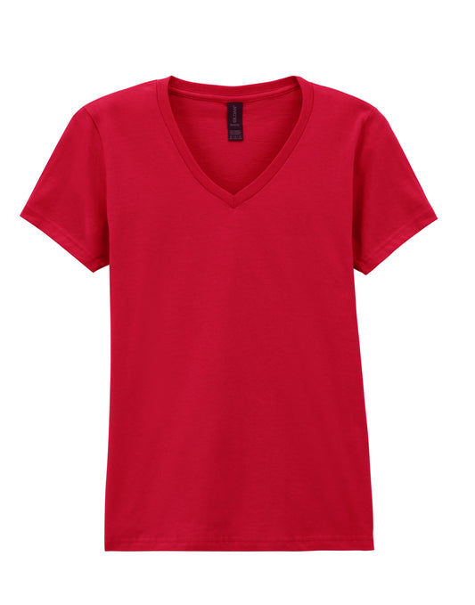 Gildan SoftStyle® Ladies V Neck T-Shirt - Custom Printed