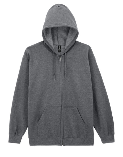 Gildan Heavy Blend™ Zip Hooded Sweatshirt - Custom printed