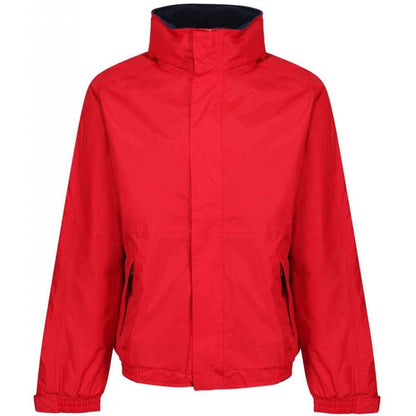 Regatta Dover wayterproof insulated jacket, Red/Navy, custom printed workwear