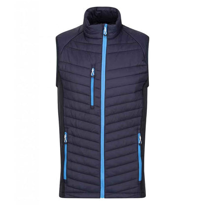 Regatta Navigate Hybrid Bodywarmer, Navy/French Blue, Custom Print