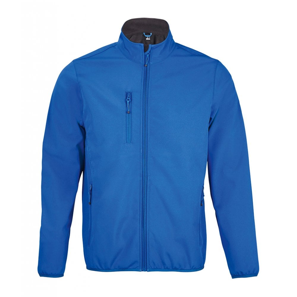 SOL'S Radian Soft Shell Jacket, Royal Blue, Custom Print 