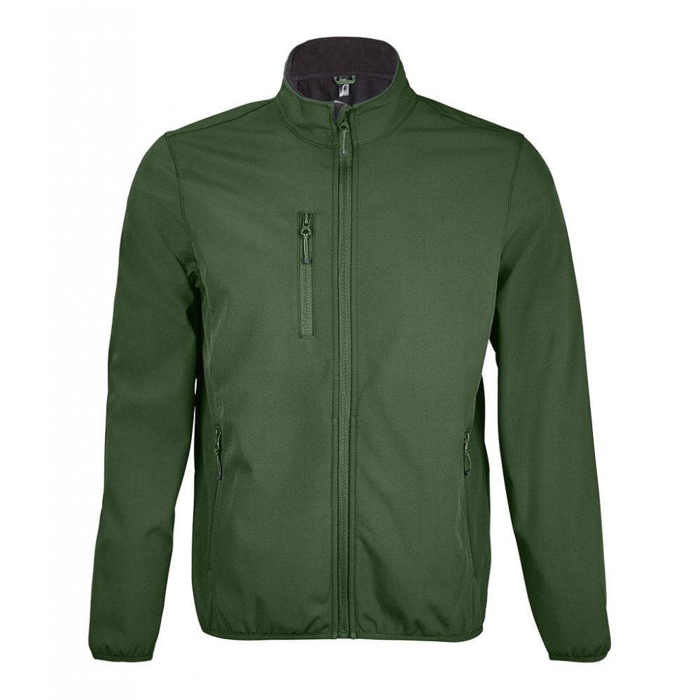 SOL'S Radian Soft Shell Jacket, Forest Green, Custom Print 