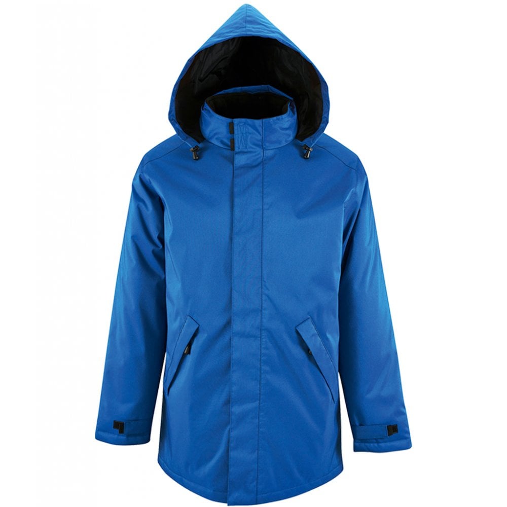 SOL'S Unisex Robyn Padded Jacket, Royal Blue, Custom Print 