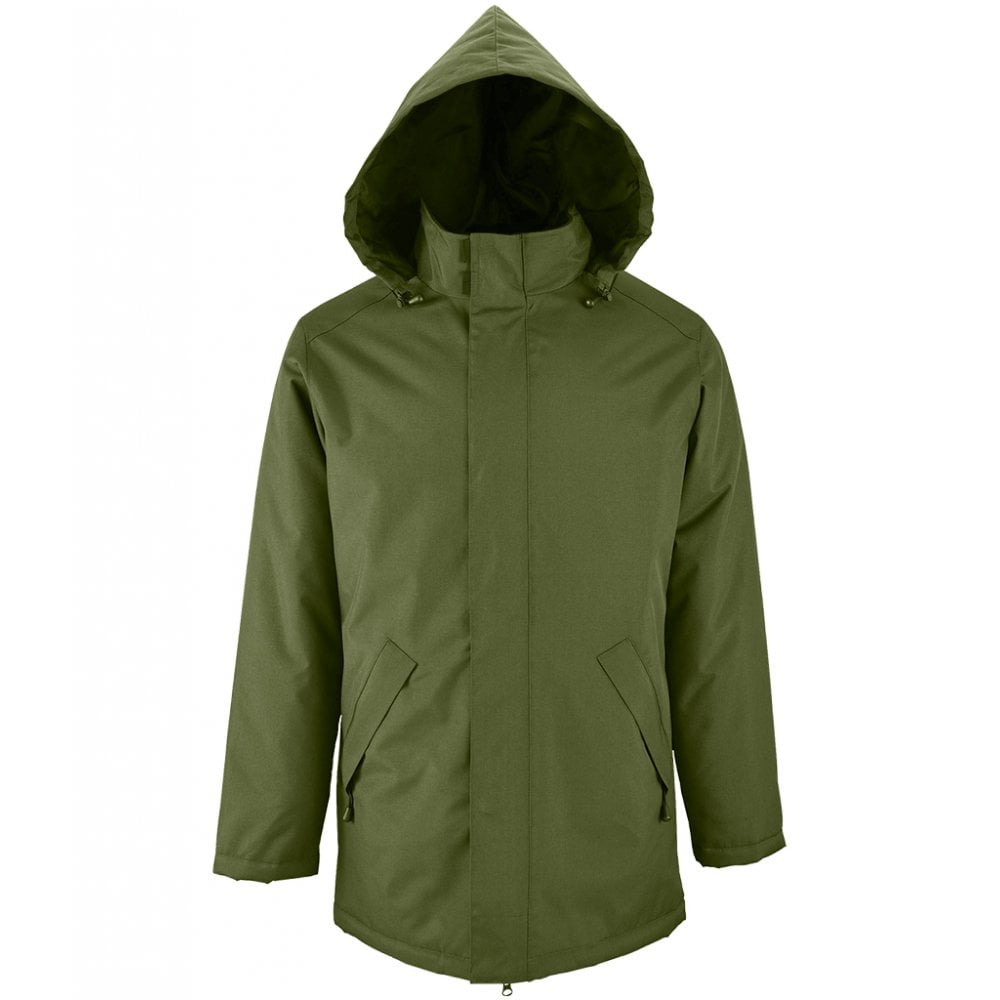 SOL'S Unisex Robyn Padded Jacket, Forest Green, Custom Print 