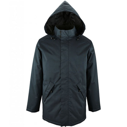 SOL'S Unisex Robyn Padded Jacket, French Navy, Custom Print 