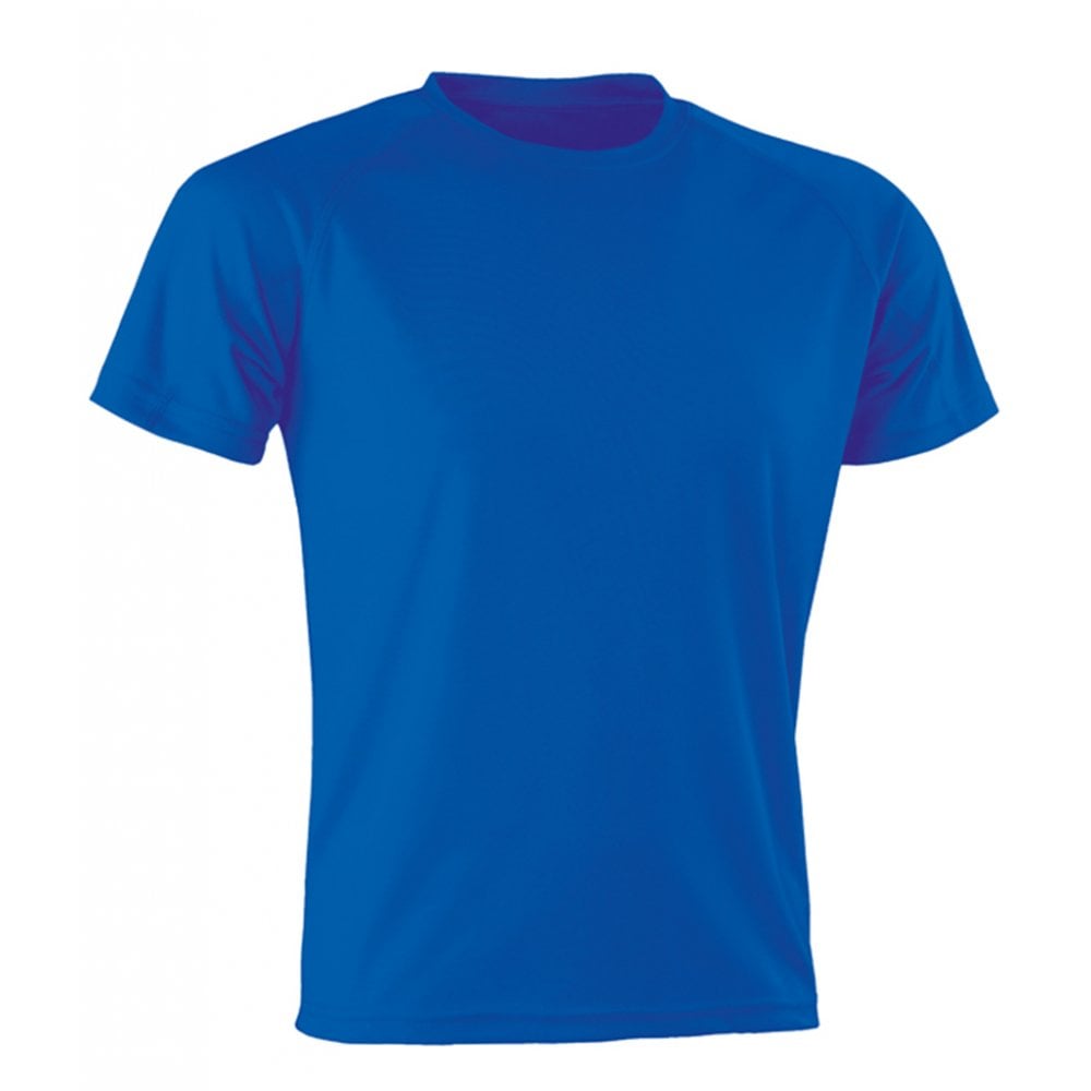 Spiro Impact Performance Aircool T-Shirt, Royal Blue, Custom Print