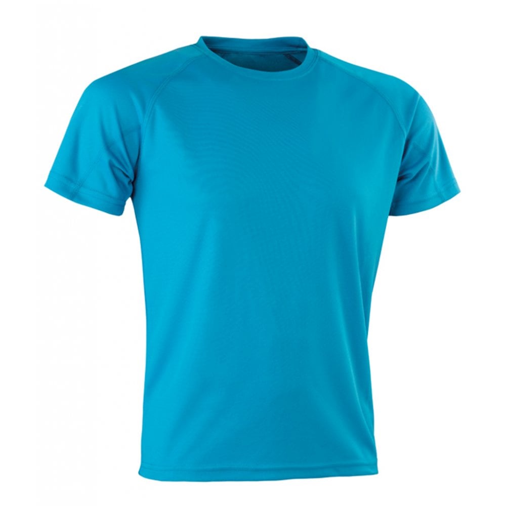 Spiro Impact Performance Aircool T-Shirt, Ocean Blue, Custom Print