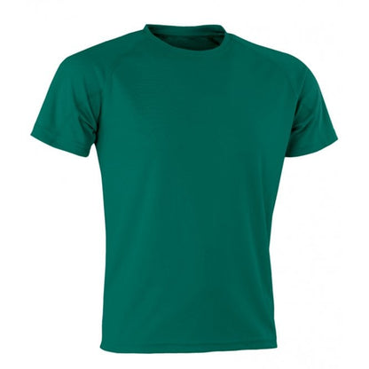 Spiro Impact Performance Aircool T-Shirt, Bottle Green, Custom Print