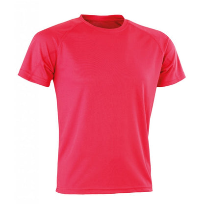 Spiro Impact Performance Aircool T-Shirt, Super Pink, Custom Print